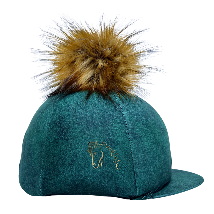 Spruce Faux Leather Hat Silk