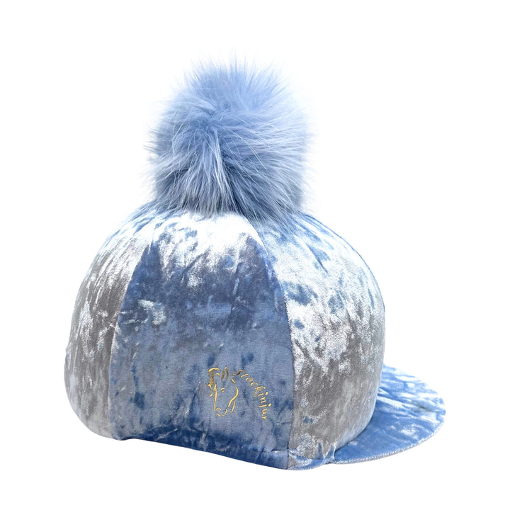 Ice Blue Dapple Hat Silk