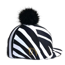  Zebra Lycra Hat Silk
