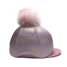  Baby Pink Metallic Lycra Hat Silk