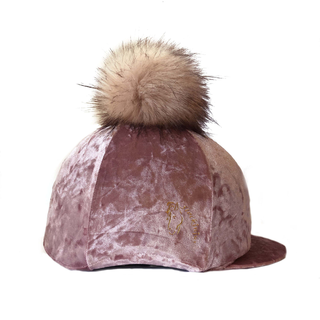 Dusky Pink Dapple Hat Cover