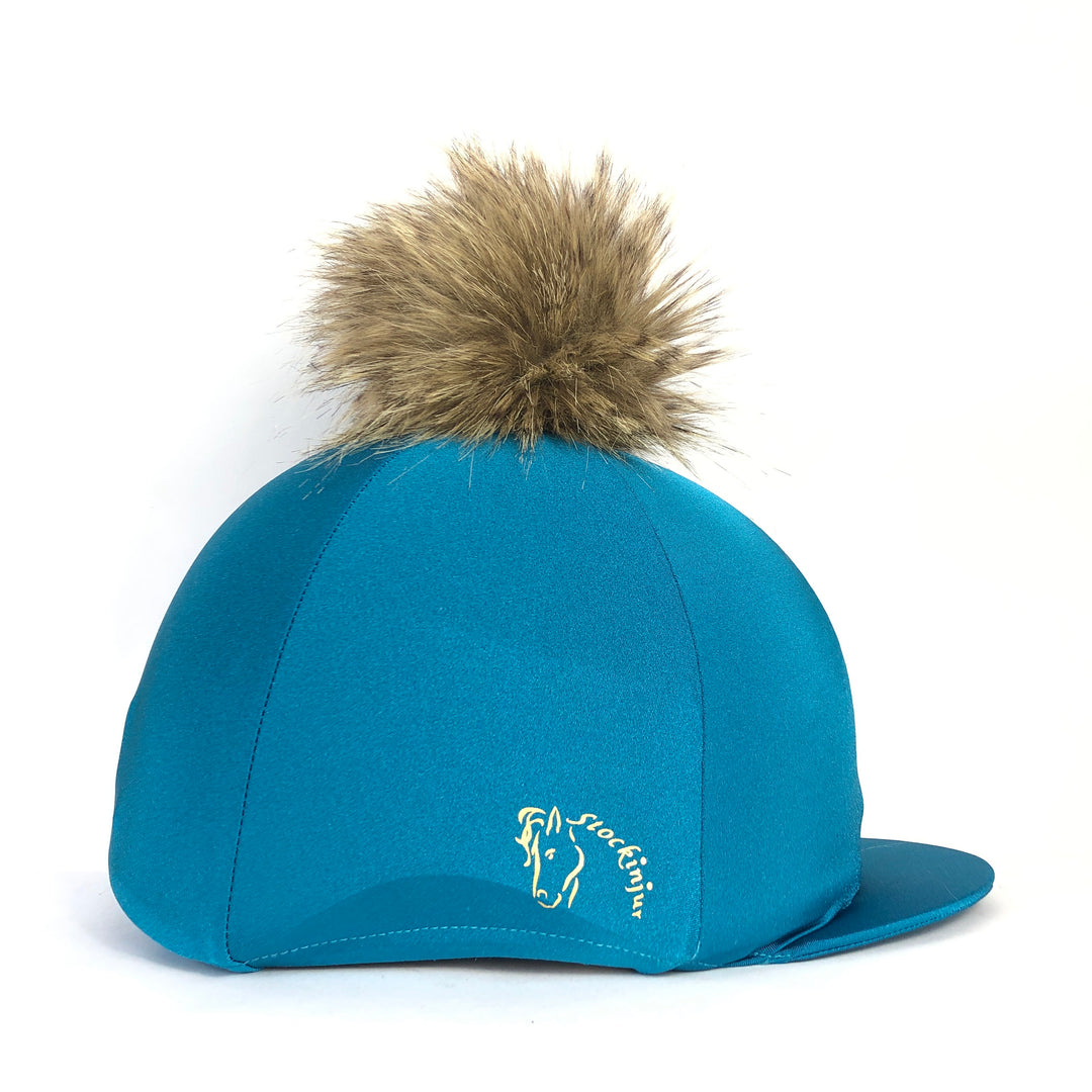 Peacock Green Lycra Hat Cover