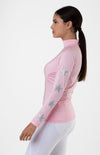 Baby Pink Constellation Equestrian Base layer 