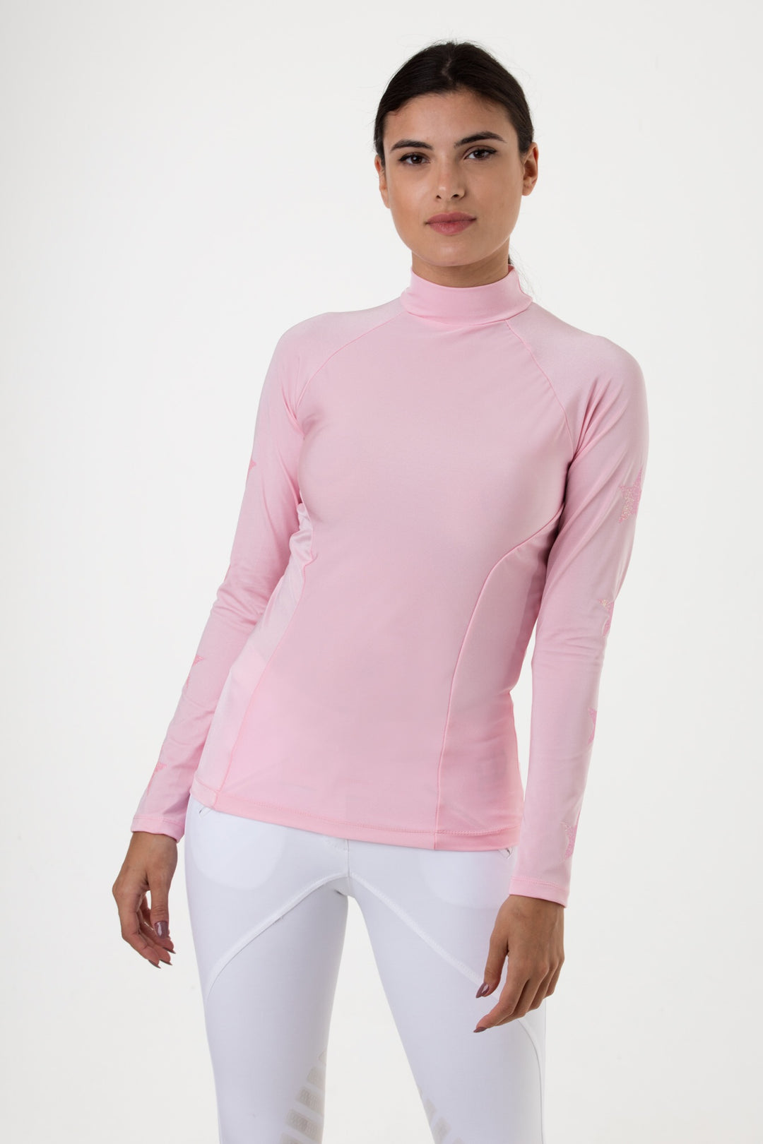 Baby Pink understated Equestrian Base layer 