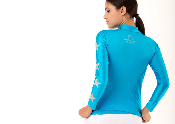 Teal & Silver Constellation Baselayer